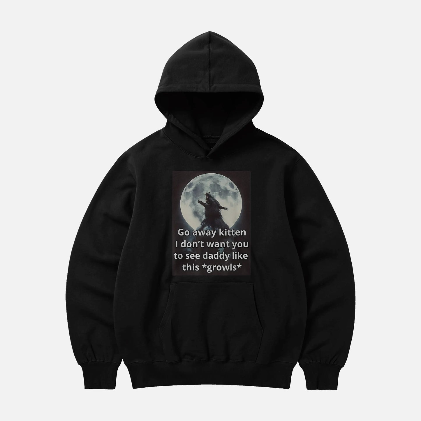 Go Away Kitten Hoodie