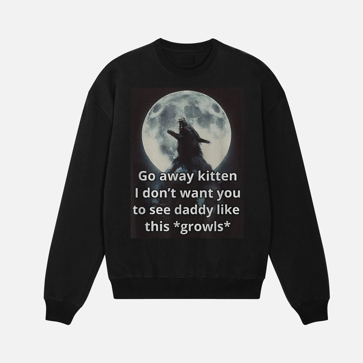 Go Away Kitten Sweatshirt
