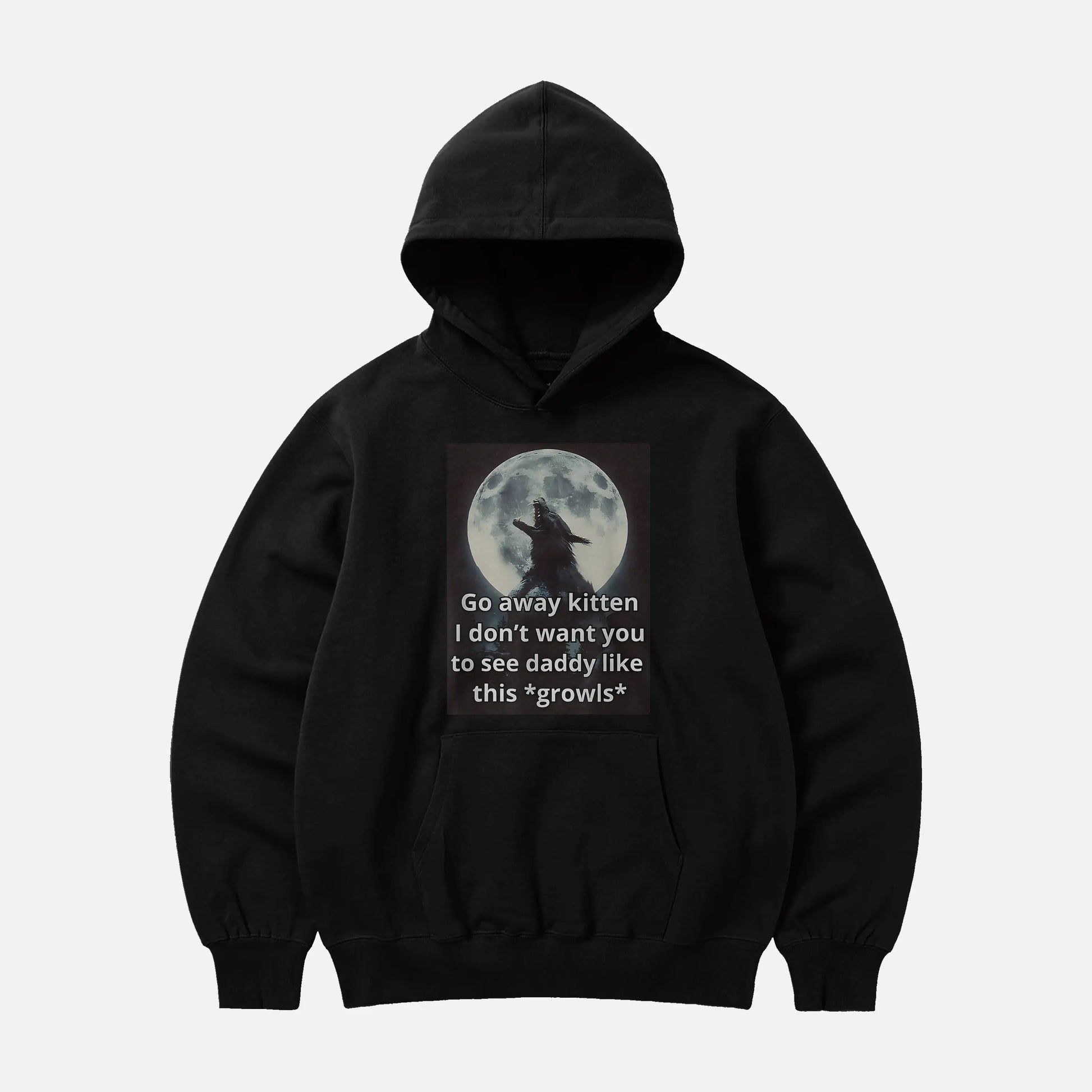 Go Away Kitten Hoodie