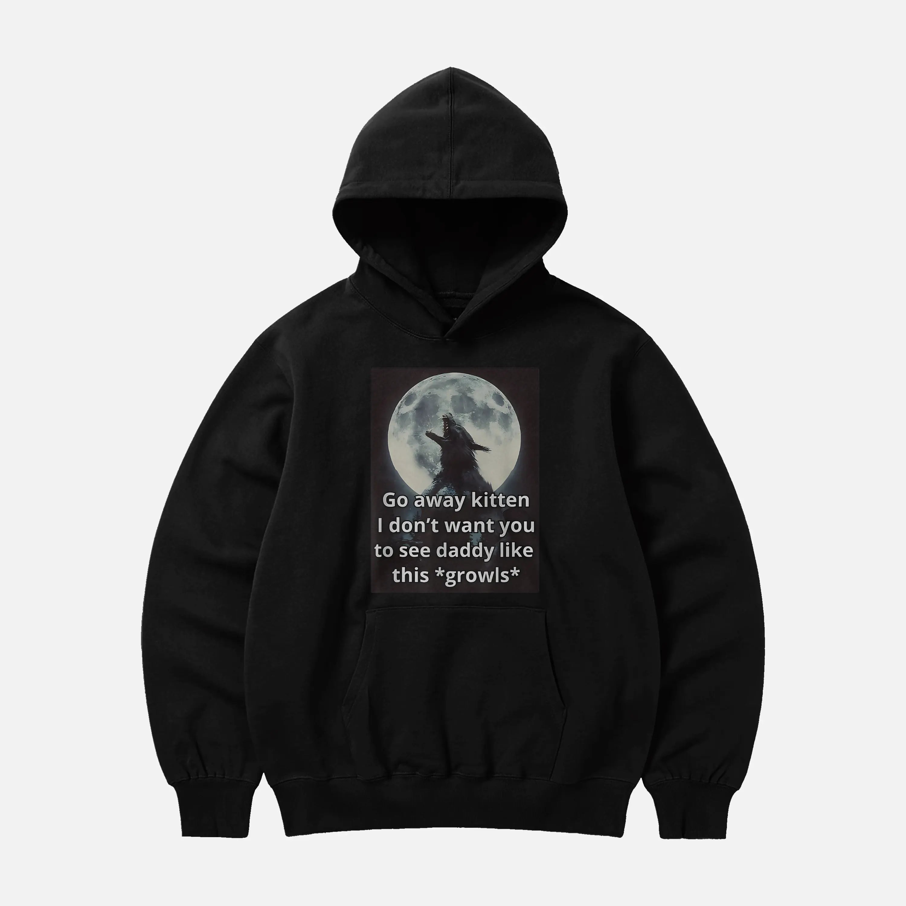 Go Away Kitten Hoodie