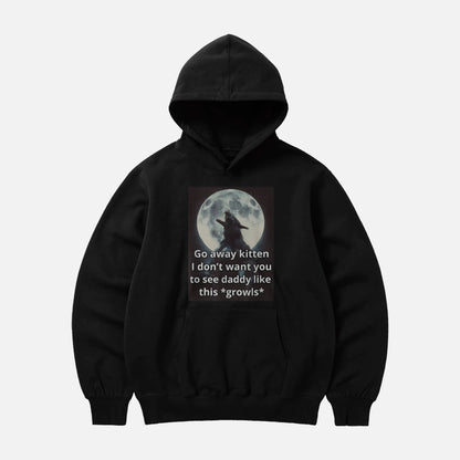 Go Away Kitten Hoodie
