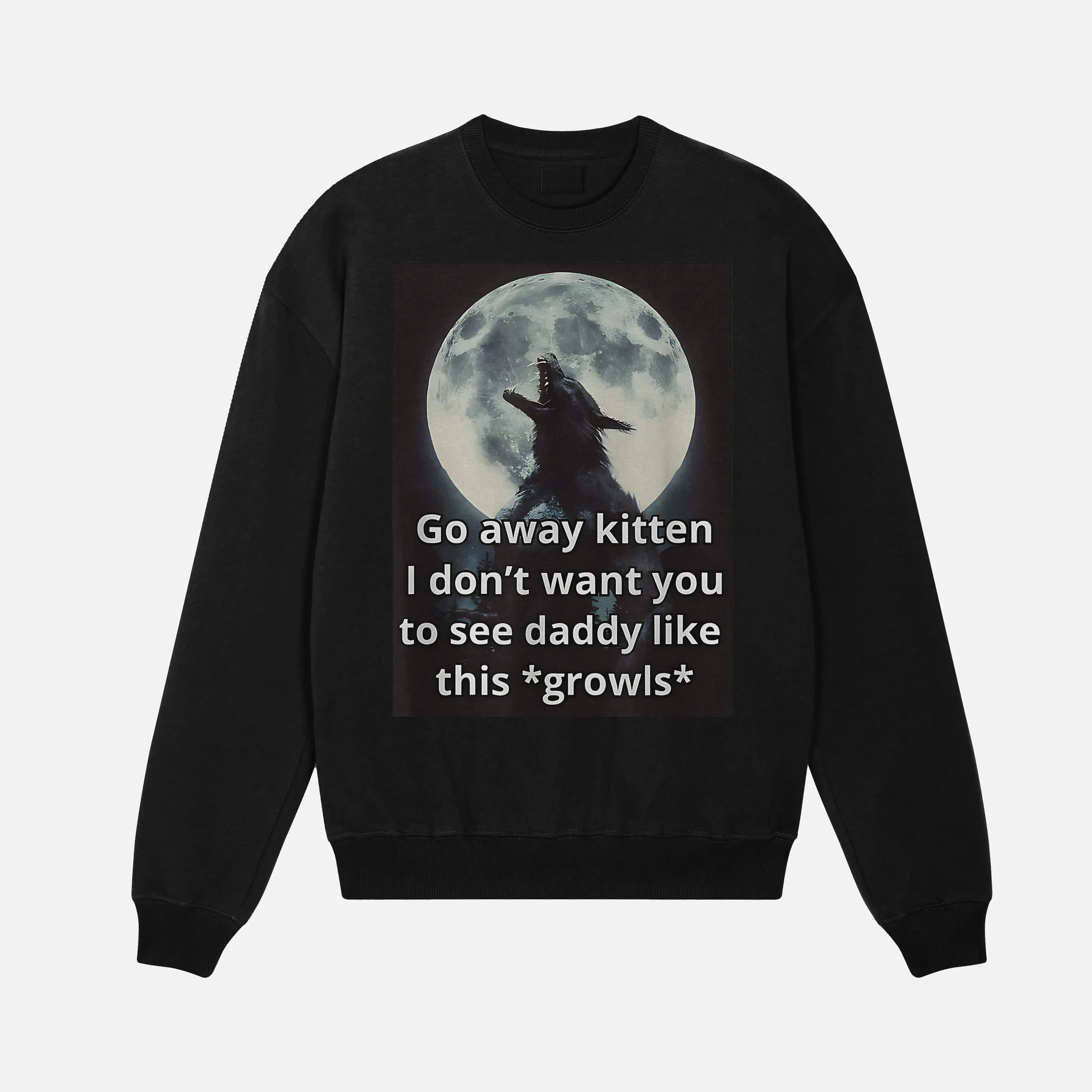 Go Away Kitten Sweatshirt
